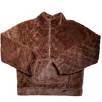 No Boundaries brown autumnal quilted pullover sweater Photo 0