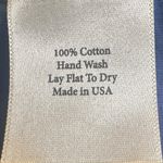 Free People  X Tricia Fix Oversized Boxy Cutout Sheer Butterfly Tee Navy Large Photo 6