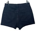Madewell  NWT High-Rise Denim Shorts Black Women’s Size 24 Lunar Wash Photo 3