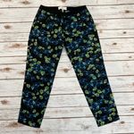 Joie  Floral Print Silk and Linen Pants Photo 2