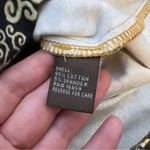 J. McLaughlin  denim style printed dress gold ornate sz S Photo 4