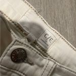 Current/Elliott Cream Flare Jeans Photo 1