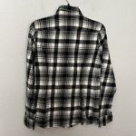Ralph Lauren Polo Black/White Plaid Flannel Button Down Size Small Photo 5