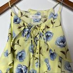 Blu Pepper Floral Ruffle Edge Tank Top Small Photo 3