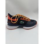 Lacoste Athletic Womens Blue Navy/Orange Sneakers Shoes Size 8 Goodyear Sole Photo 15