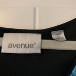 Avenue Empire Waist Maxi Dress Size 18 / 20 Plus Size Blue Photo 1