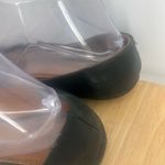 Tory Burch Black Loafers with Gold Emblem Photo 4