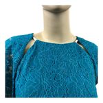 Teal Blue, Lace, Short Photo 4