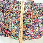 Vera Bradley Get Carried Away Extra Large Tote Colorful Vacation Bag 22.5”x15” Photo 10