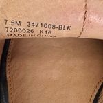 Frye  Gwen Pickstitch Leather Mule Slide Size 7.5 Black Photo 5