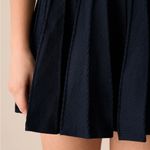 Rihoas Women's Navy Knitted Sweater Dress Blue Size One size Photo 3