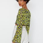 Nasty Gal Leopard Mesh Top Photo 1