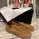 Alexander Wang  Devon nubuck zip front espadrille shoes Photo 13