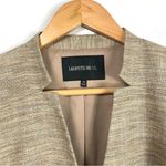 Lafayette 148 New York Neutral Linen Blend Blazer Photo 2
