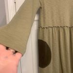 easel  Boho Style Medium Olive Green Dress.          1520 Photo 1