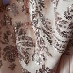 David's Bridal NWT Pale pink, Blush Sheer bridesmaids dress, Photo 2