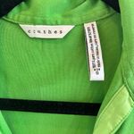 Clothes Brand 100% Pure Cotton Green Women's Collard Sleeveless V Photo 3