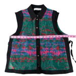 CO+CO by Coco Rocha Carly Top Women's Black Sleeveless Geometric Print Size 2 Photo 2