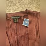 House of Harlow Women’s  brown Knit ribbed Dress & Cardigan Set Size Medium Photo 5