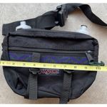 Jansport Vintage 90s  Fanny Pack Purple Waist Hiking Belt Bag + 2 Bottle Holders Photo 6