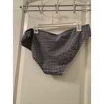 Kona Sol  Women's Blue & White Gingham Bikini Bottom 1-Piece Size XL Photo 9