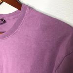 Ivory Ella  purple long sleeve crew neck t-shirt elephant spell out Photo 5