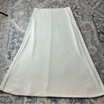 ZARA Elegant Cream Maxi Skirt Knit Photo 0