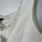 Forever 21 White Button-Up Tank Top Photo 4