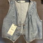 ZARA Denim Vest Photo 0