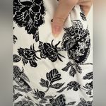 Talbots NWT Vintage 90's White & Navy Paisley Spaghetti Strap Mini Dress 8P Photo 2