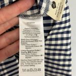 Madewell Poplin V-Neck Bubble-Sleeve Mini Dress in Plaid - Size 10 Photo 6
