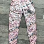 Young Fabulous and Broke Pink Tie Dye Cargo Jogger Sweatpants Size XS Photo 1