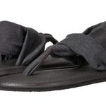 Sanuk π΅ SALE 3/$25 YOGA MAT SLING BACK GRAY SANDALS SHOES 8 Photo 0