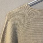 Uniqlo Beige 3D Knit Crew Neck Sweater (S) Photo 5