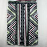 prAna  Sporty Mini Dress Racer Back Size Small Ariel Aztec Print Built-In Bra Photo 1