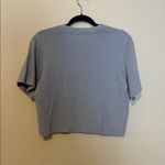 7 For All Mankind  Embroidered Bird Floral Boxy Tee Size Small Photo 4