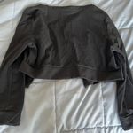 We Wore What  Black Cropped Sweater Photo 2