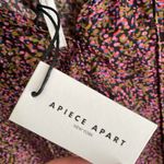 Apiece Apart Betina Blouse in Tiny Petals Magenta Photo 7