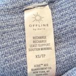 Aerie Offline By Blue Ribbed Cropped Tank Top Size XS Photo 5