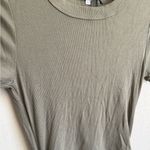 Michael Stars NWT Olive Green Ultra Rib Katie Bodycon Dress Womens S Date Night Photo 1