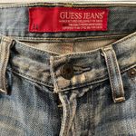 Guess  Jeans Distressed Denim Embroidered Hem Photo 3