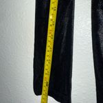 Eloquii  Black Velvet Ruched V-Neck Dress Size 18 Photo 13