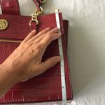 Anne Klein  - Burgundy Shoulder Purse Photo 6