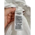 J.Crew White Eyelet Skirt Women's Mini skirt with rickrack trim in cotton poplin Photo 4