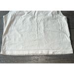 Adidas Women's Solid Beige Sleeveless Crop Top Shirt Size Large Photo 3