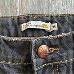 C&C California  Women's Signature Low Rise  Distressed Black Jean Shorts Size 25 Photo 3