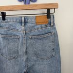 Aritzia  Denim Forum 26 Arlo High Rise Straight Jeans Distressed Organic Cotton Photo 3