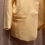 BFA Classics Women’s Yellow Blazer Suit Jacket Size 8P Petite Photo 4