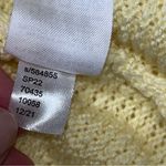 Loft NEW  Marled Yellow Balloon Sleeve Cardigan Sweater Photo 6