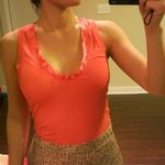 H by Bordeaux H by bordeux Orange sleeveless top. S Photo 1